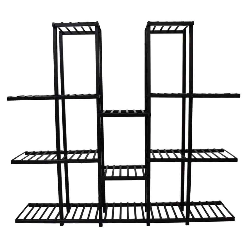 Pots Stand Of Iron Frame Seventeen Station Iron Stand view 2