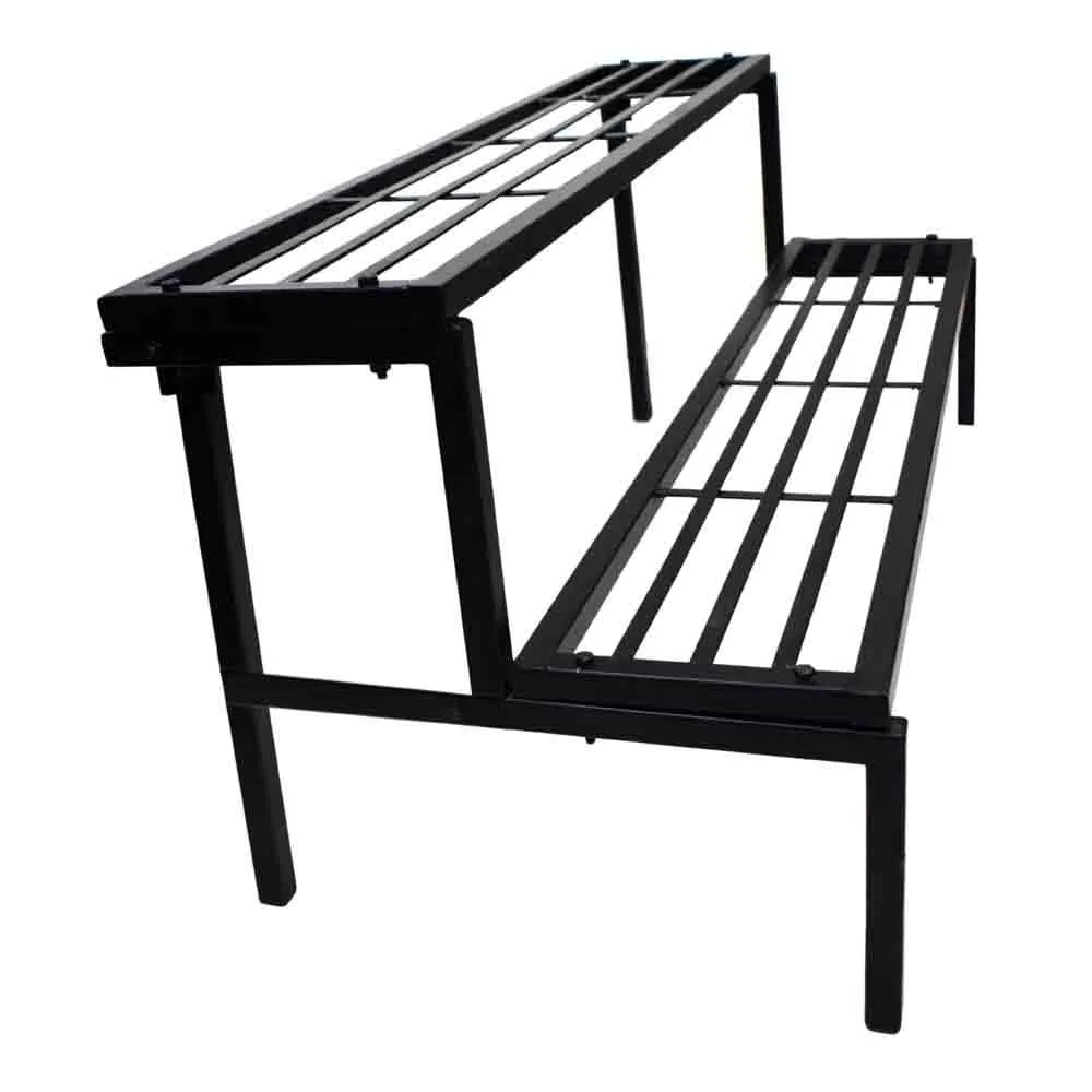 Pots Stand Of Iron Frame Two Step Iron Stand view 4