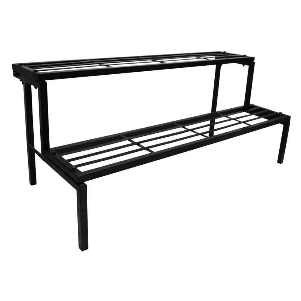 Pots Stand Of Iron Frame Two Step Iron Stand view 3